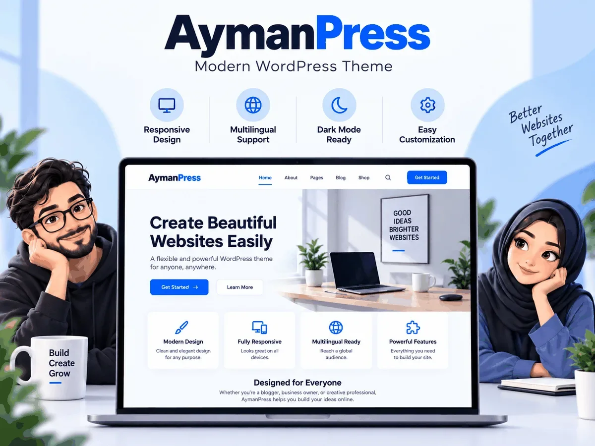 قالب Aymanpress